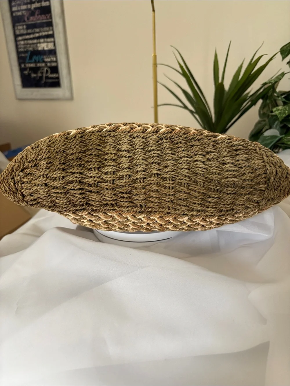 Vintage Brighton “Rita” Straw Tote